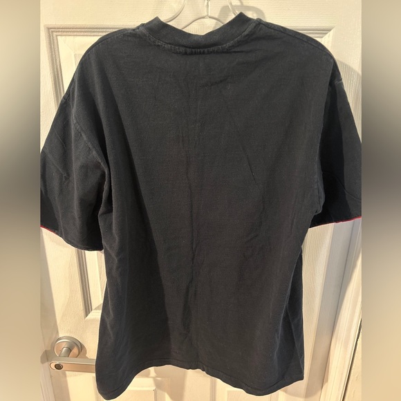 T Shirt Vintage 90s Donald Duck Walt Disney Cuffed Sleeves Single Stitch size L - Picture 6 of 6